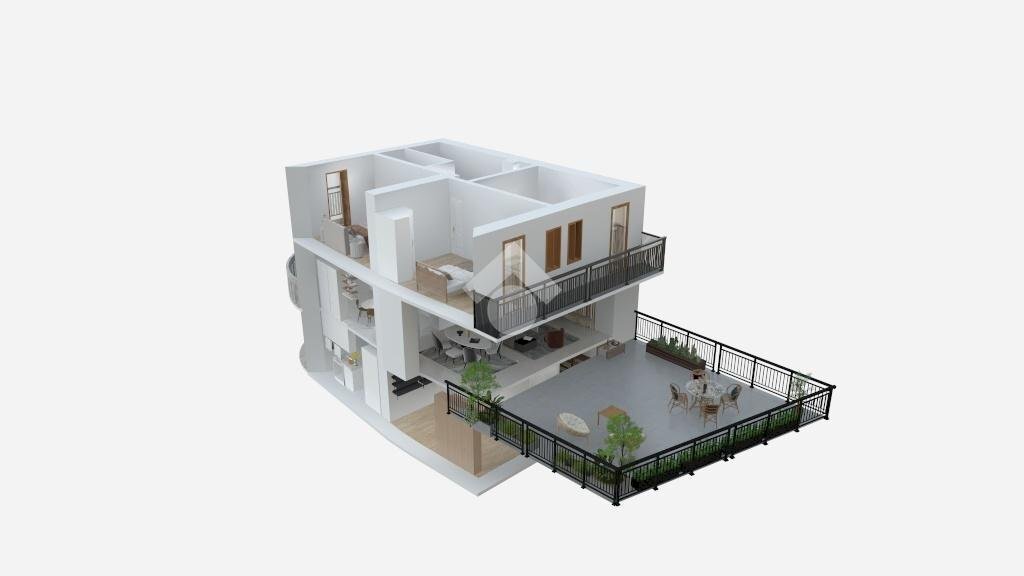 Casa semi indipendente Via roma, Cafasse - planimetria 1