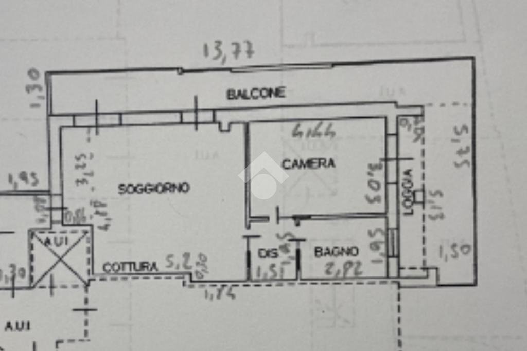 Bilocale Viale Oslavia, Rimini - planimetria 1