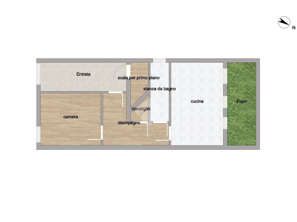 Villa Via Mari, Reggio nell'Emilia - planimetria 1