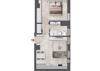 Two-room apartment Via Correggio, Milano (neighborhood Buonarroti) - photo 5