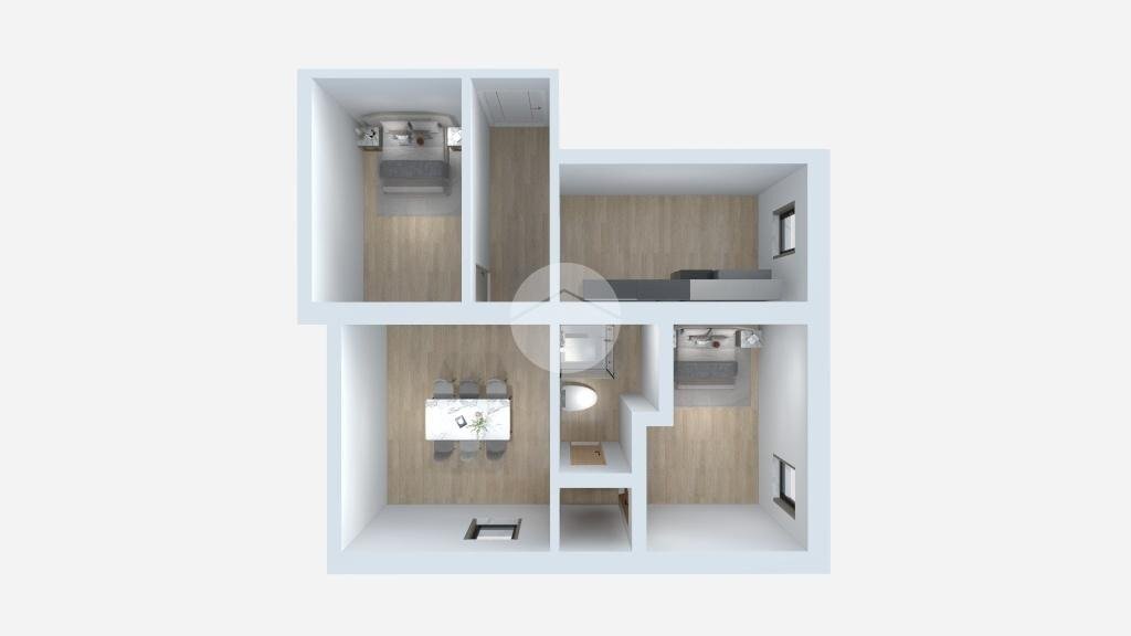 Quadrilocale Via Rambaldo, Imperia - planimetria 1