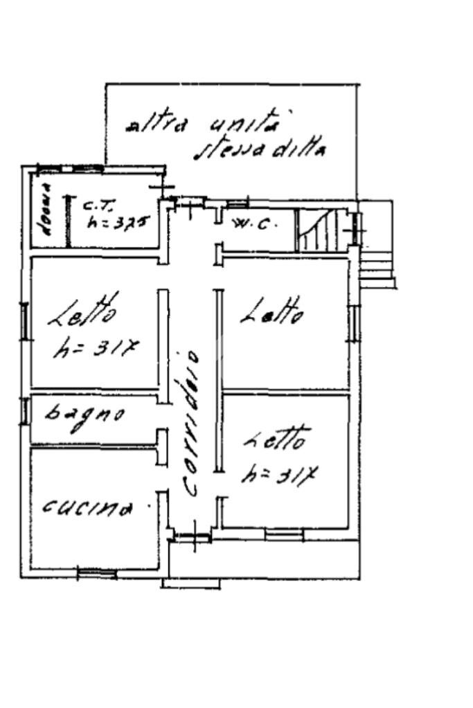 Casa indipendente Viale XXV Aprile, San Mauro Pascoli - planimetria 1