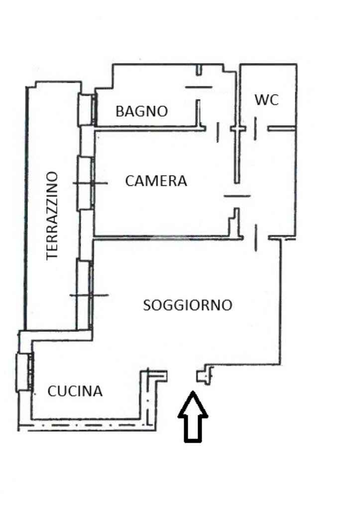 Apartment Via Roma, Paderno Dugnano - floor plans 1