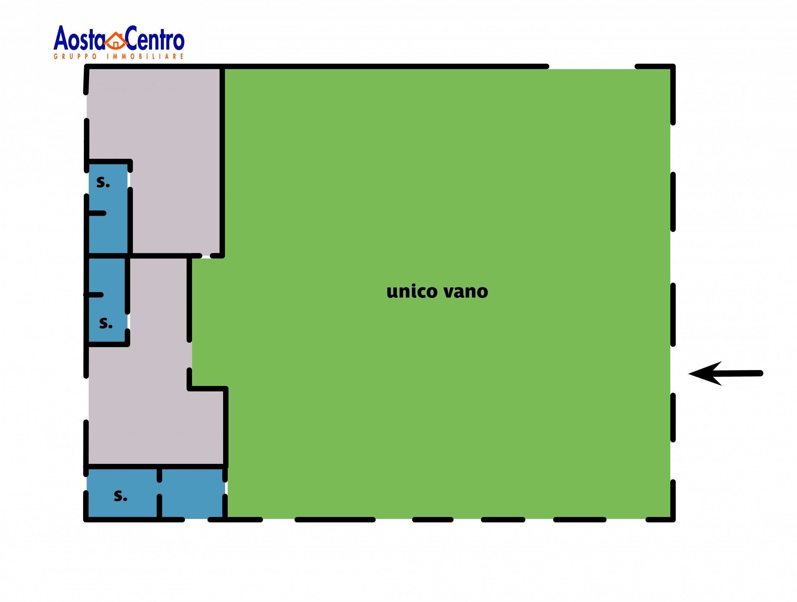 Foto 20 - Capannone Frazione Ferrière
 
57, Aymavilles - planimetria 1