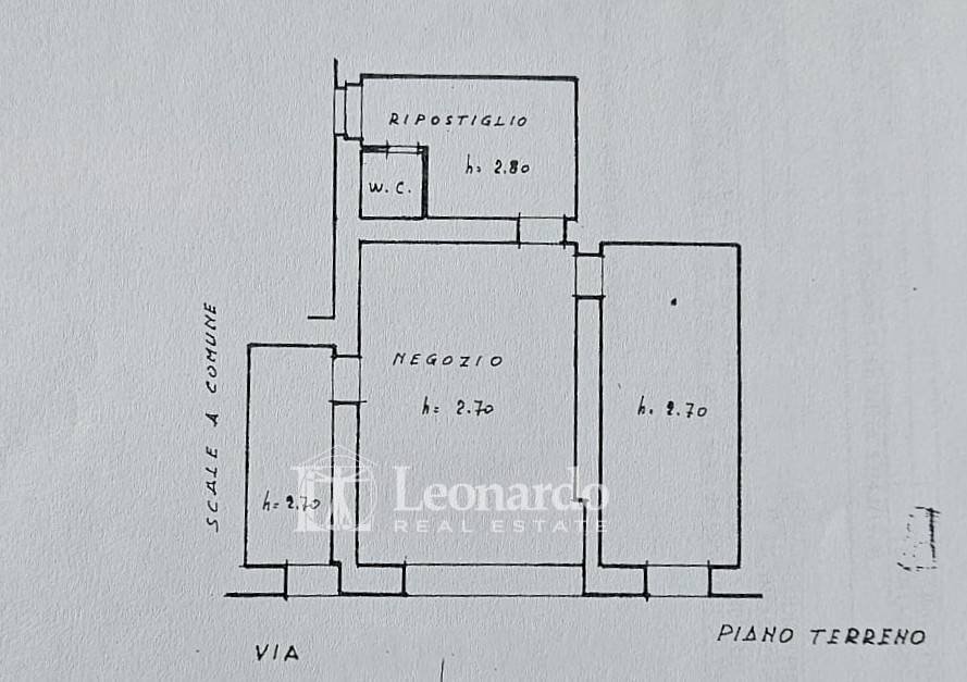 Foto 2 - Locale Commerciale Via Vittorio Veneto, Massarosa - planimetria 1