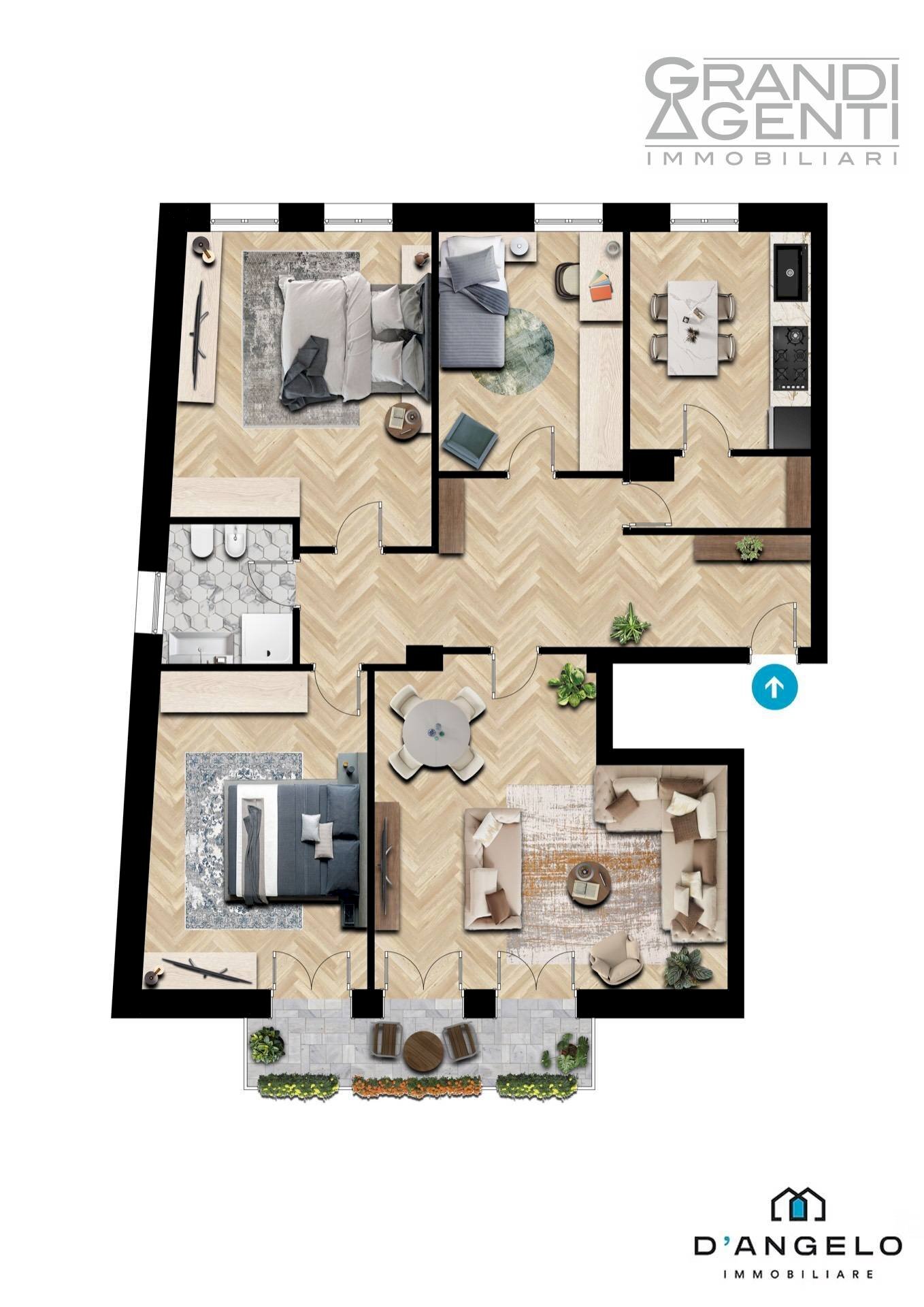 Foto 27 - Apartment Via Del Minatore, Verona - floor plans 1