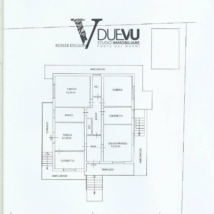 Foto 29 - Villa Via Martiri della Sassaia
 
16, Forte dei Marmi - floor plans 1