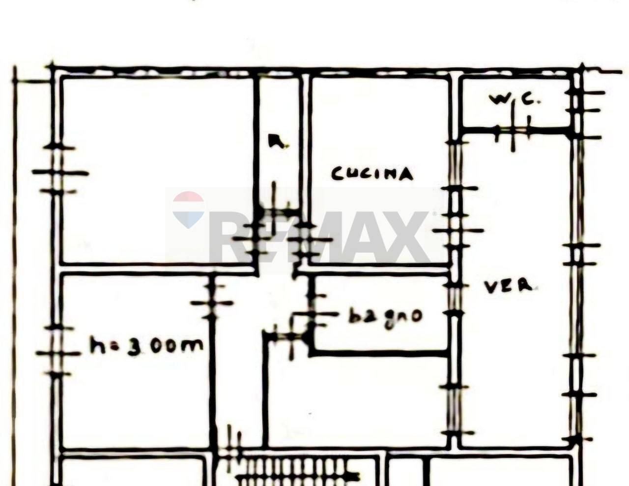 Pianta 2D - Quadrilocale VIA VALENTI
 
70, Valderice - planimetria 1
