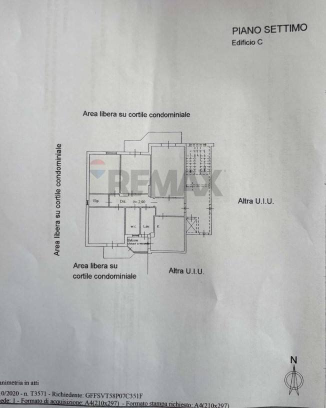 Pianta 2D - Quadrilocale Viale Nitta
 
7, Catania - planimetria 1
