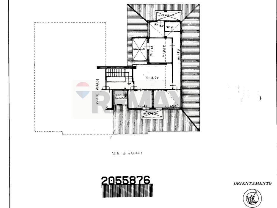 Pianta 2D - Attico Via Galileo Galilei
 
20, Paterno - planimetria 1