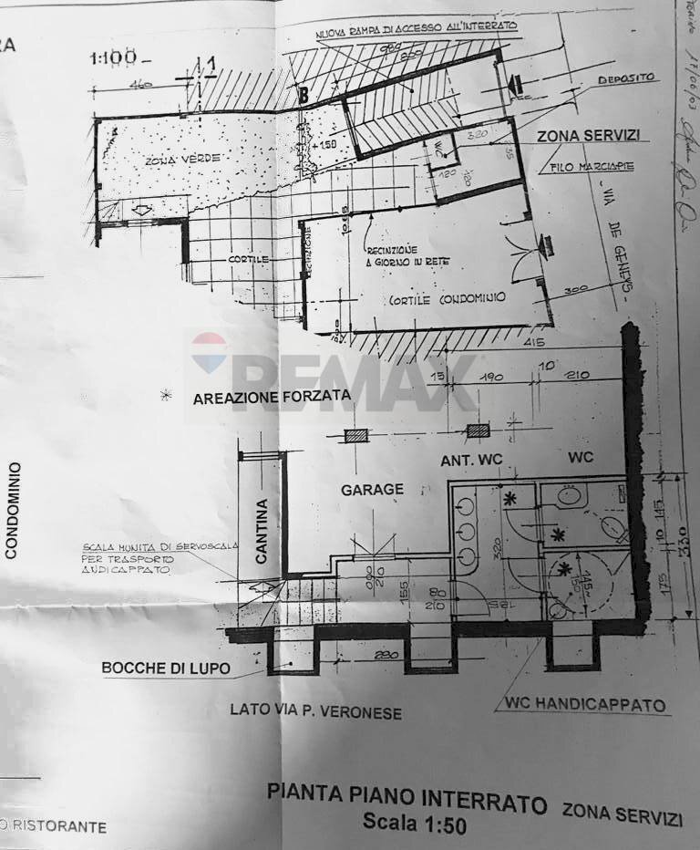 Pianta 2D - Locale Commerciale Torino - planimetria 1