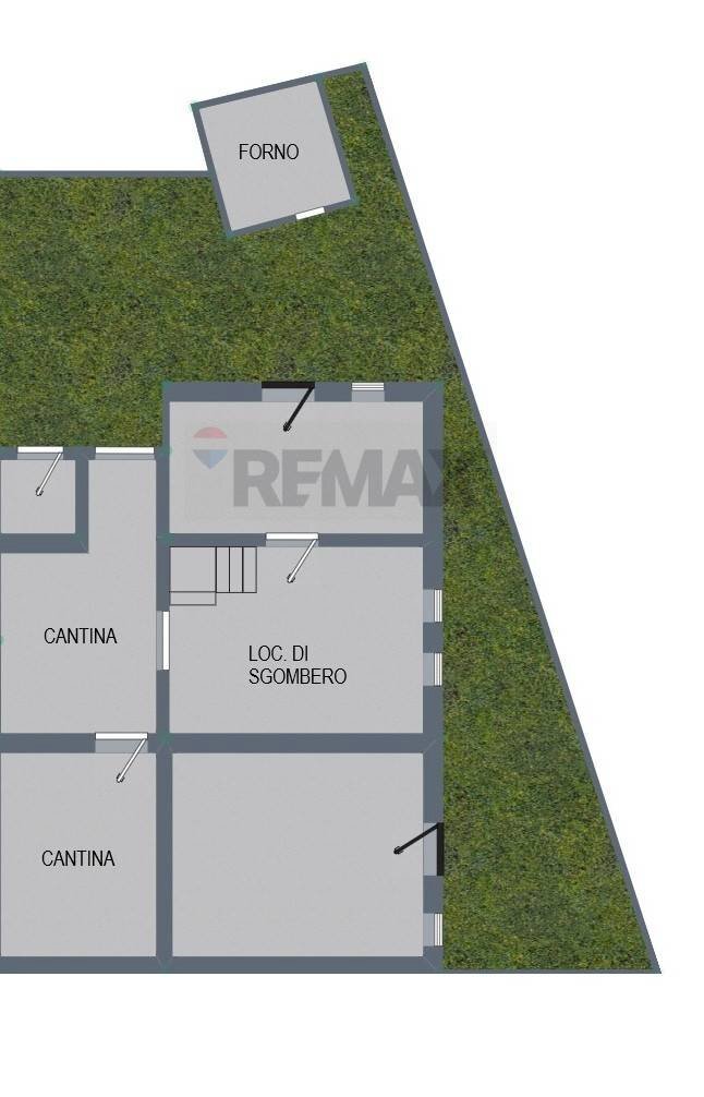 SEMINTERRATO - Casa semi indipendente Localita' Valdibura, 2 51020 Sambuca Pistoiese PT, Sambuca Pistoiese - planimetria 1