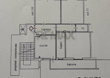 Pianta 2D - Quadrilocale Firenze - foto 22
