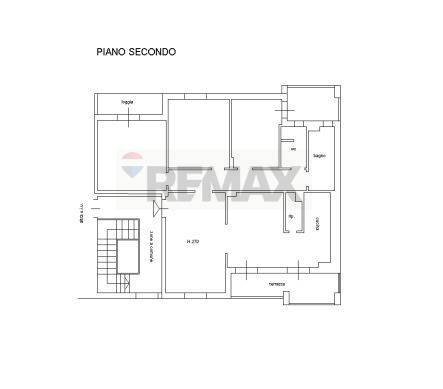 Pianta 2D - Appartamento via armando cecchini
 
33, Dicomano - planimetria 1