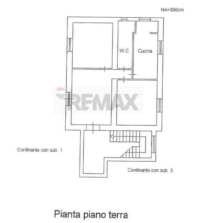 Pianta 2D - Quadrilocale Siracusa - planimetria 1