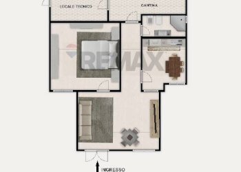 Pianta 2D - Casa indipendente Località Torbora
 
105, Noli - foto 66