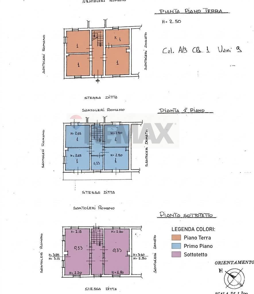 Pianta 2D - Casa semi indipendente via Anello
 
62, Guardiagrele - planimetria 1