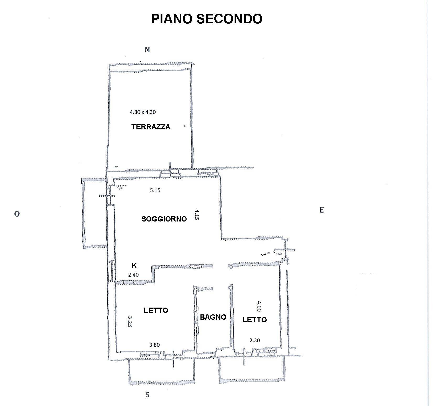 Foto 25 - Trilocale Via Saval
 
3, Verona - planimetria 1