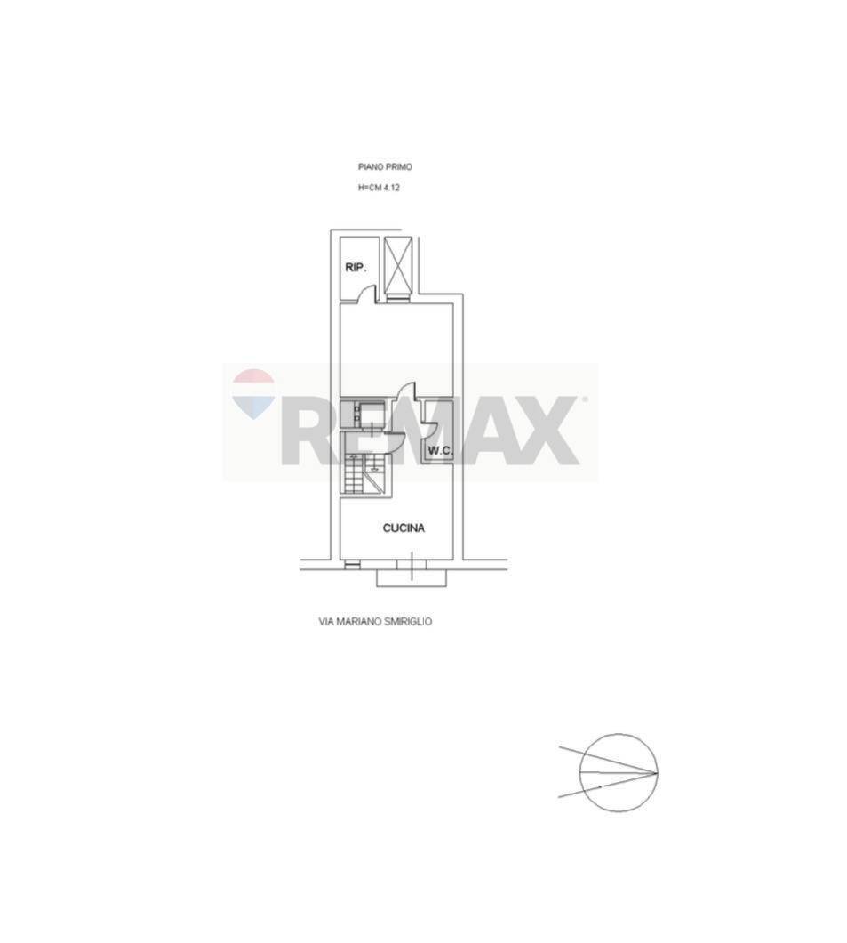 Pianta 2D - Casa indipendente Via Mariano Smiriglio
 
16, Palermo - planimetria 1