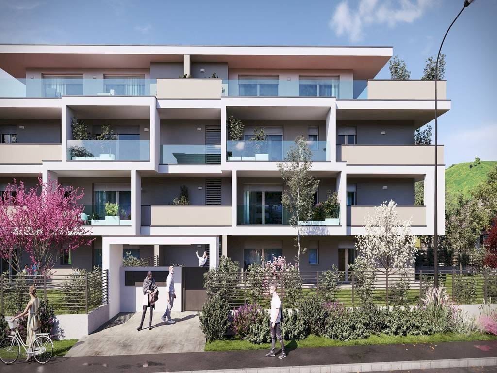 Facciata - Trilocale via Grazia Deledda, Trescore Balneario - foto 3