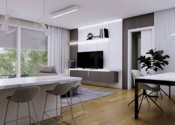 Salone - Trilocale via Grazia Deledda, Trescore Balneario - foto 12