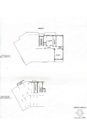 Trilocale corso Giuseppe Romita, Tortona - planimetria 1