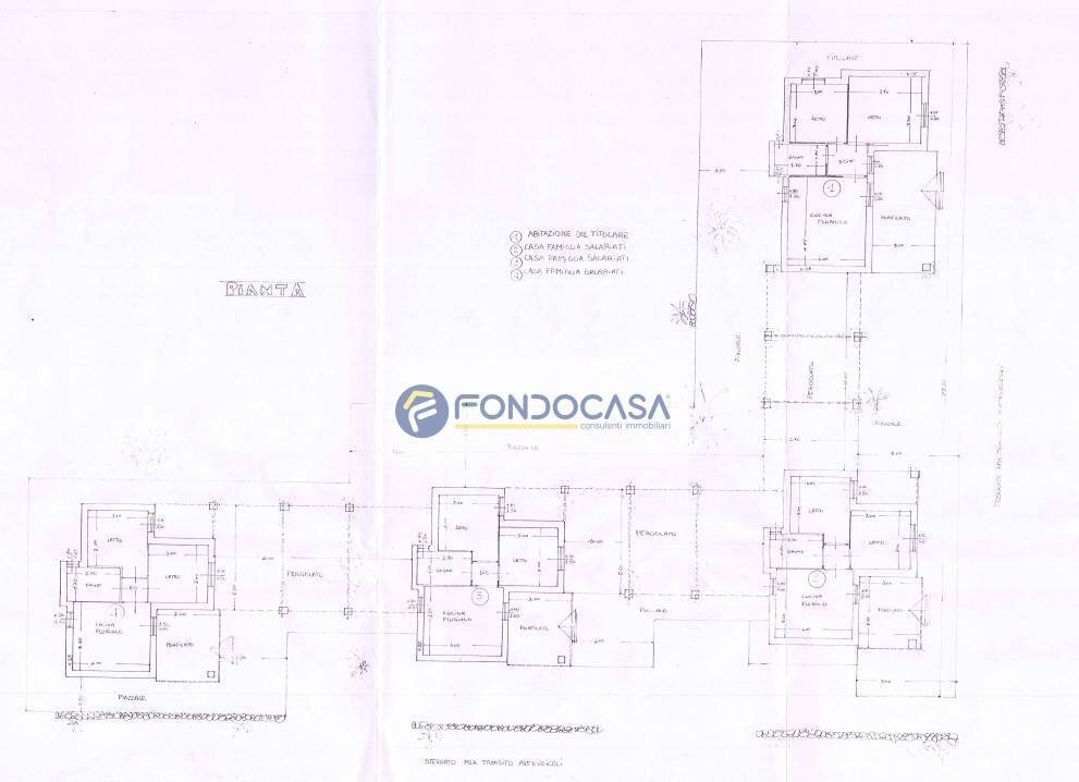 Foto 32 - Villa Palmariggi - planimetria 1