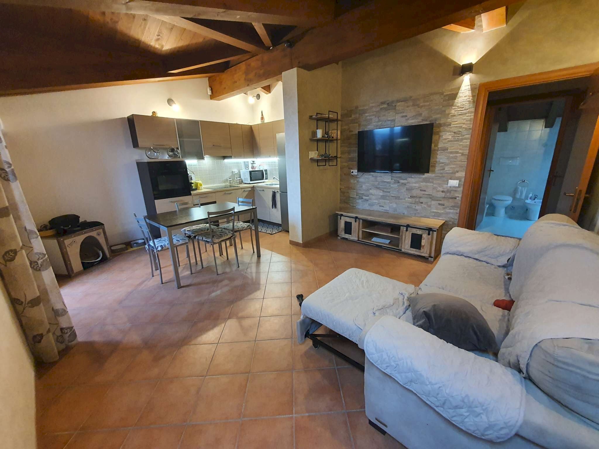 zona giorno - Two-room apartment strada provinciale SP17, Melegnano - photo 3