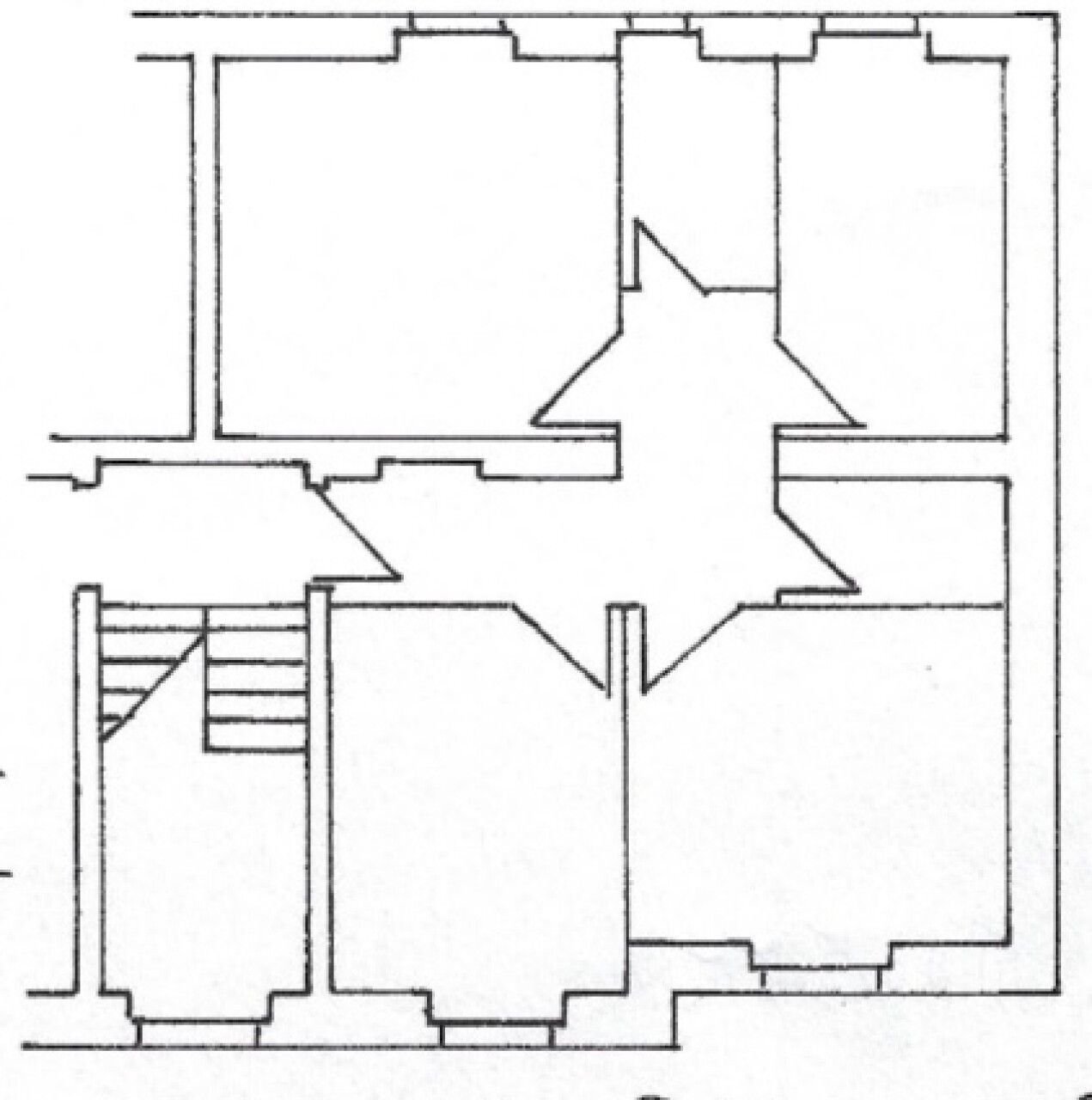 Trilocale via Carlo Goldoni, 2, Sassari - planimetria 1