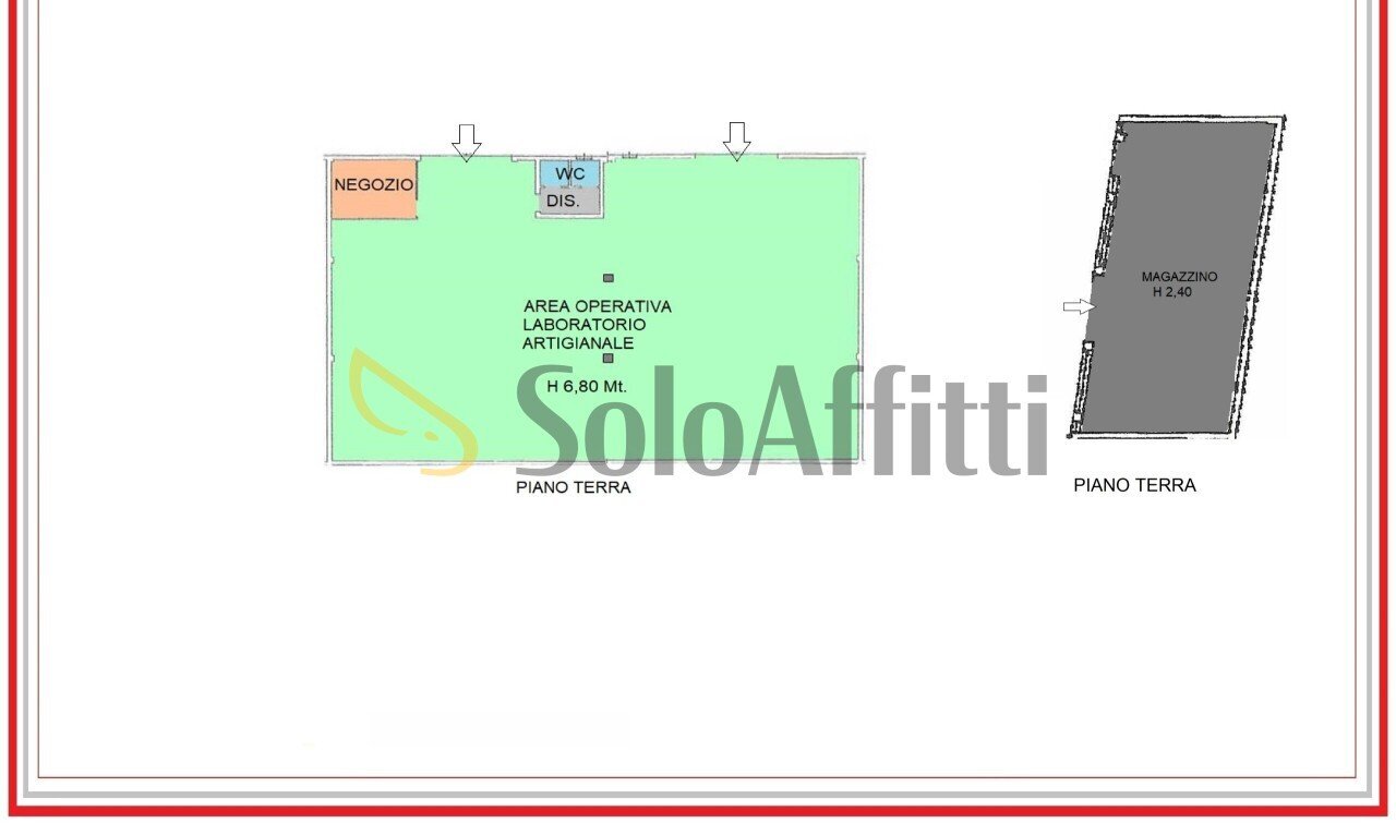 Base Piantine_sa.jpg - Capannone Via Bergamina, Nerviano - planimetria 1