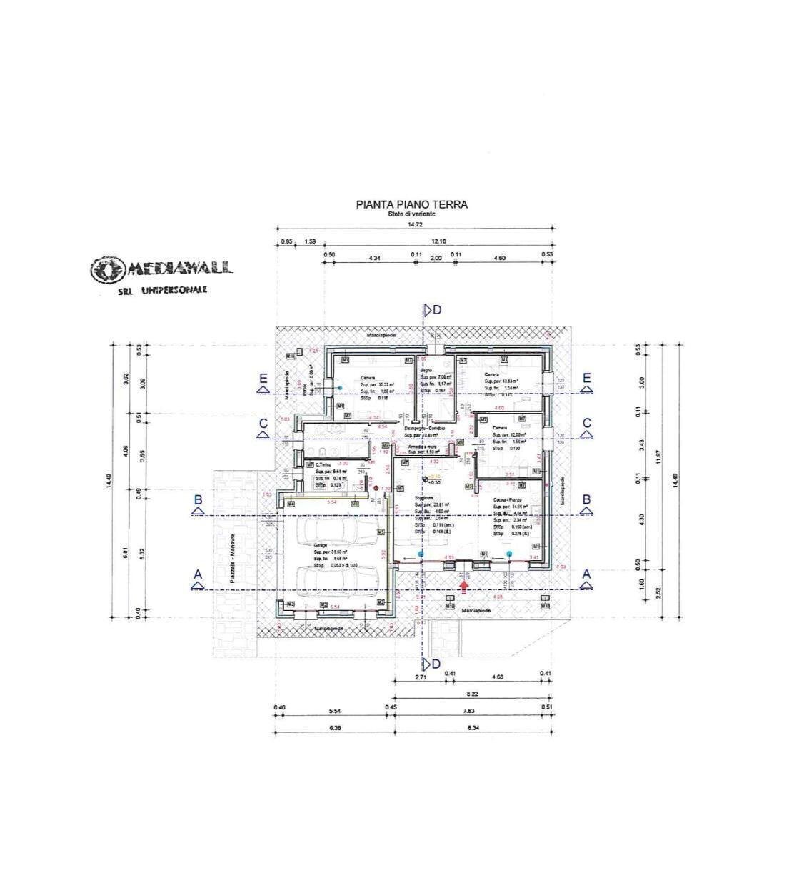 Immagine WhatsApp 2025-11-18 ore 17.31.28_3397b868 - Independent house Azzano Decimo - floor plans 1