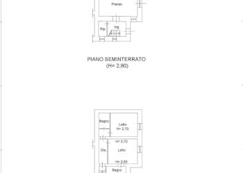 Planimetria - Appartamento Strada Valubbio, Cagli - foto 38