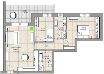 Trilocale Casalgrande - foto 10