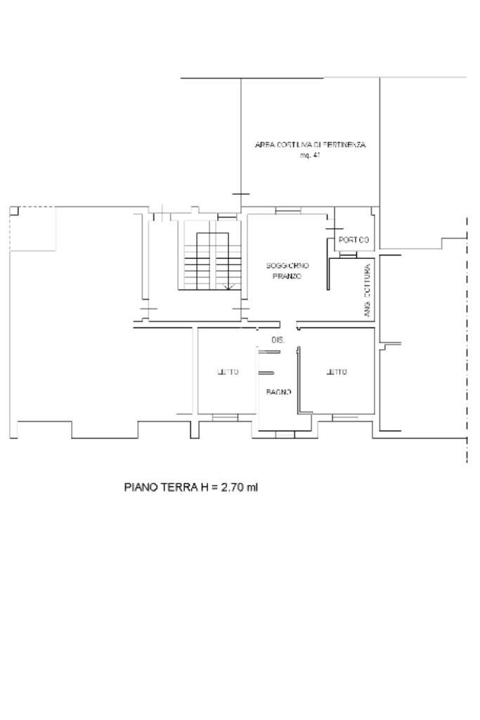Trilocale Via Giusti, Valsamoggia - planimetria 1
