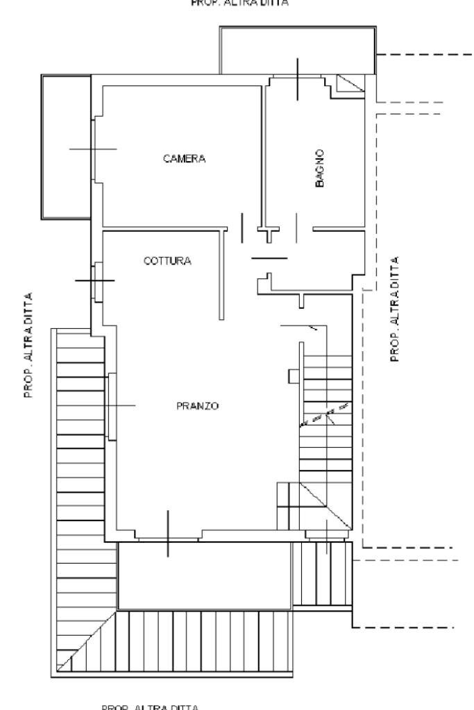Four-room apartment Via peschiera, Piossasco - floor plans 1