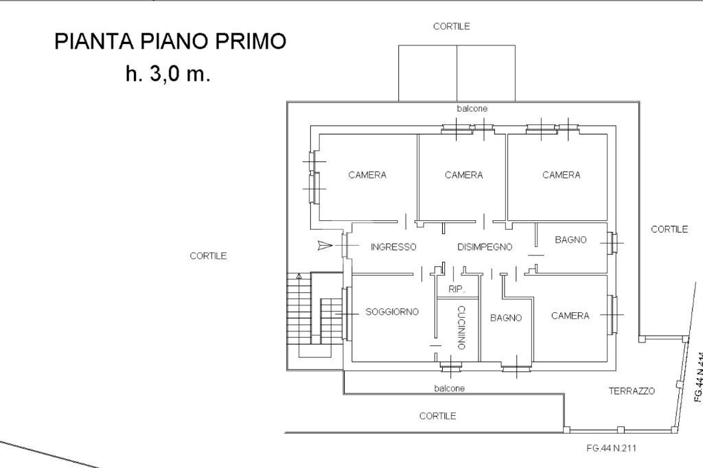 Villa Via domenico minelli, Poirino - floor plans 1