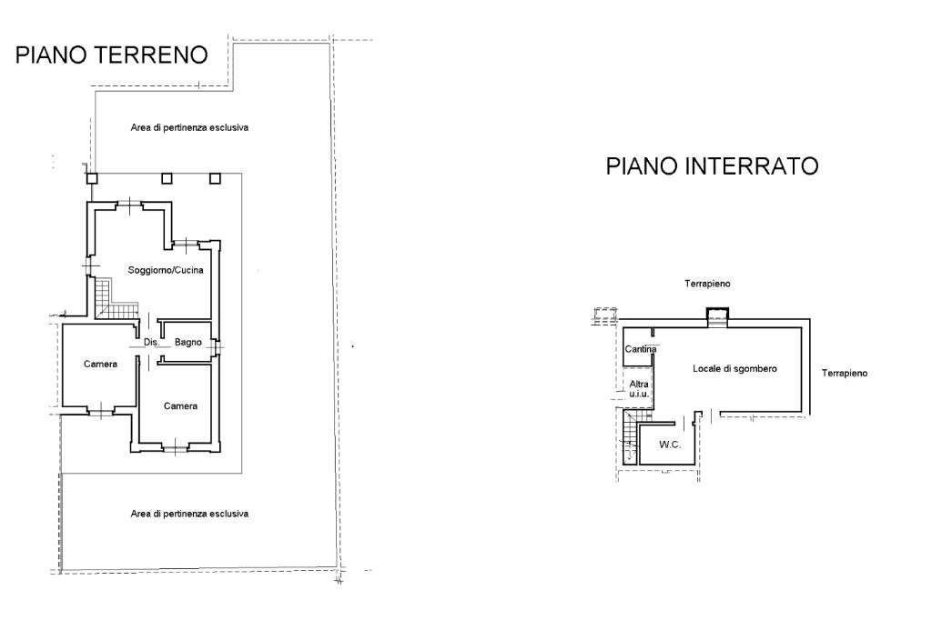 Quadrilocale Via enrico de nicola, Riva presso Chieri - planimetria 1
