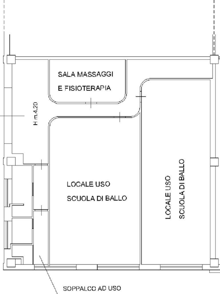 Apartment Via Bignone, Pinerolo - floor plans 1