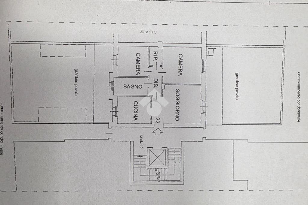 Quadrilocale Strada Maiasco, Rivoli - planimetria 1