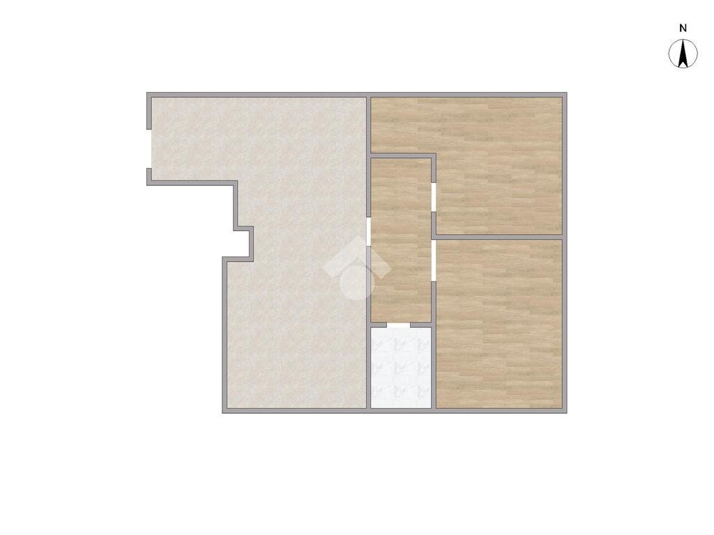 Trilocale via carlo crivelli, Milano - planimetria 1