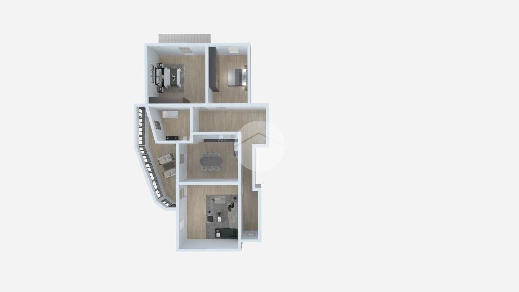 Quadrilocale Via Genova, Savona (zona Valloria) - planimetria 1