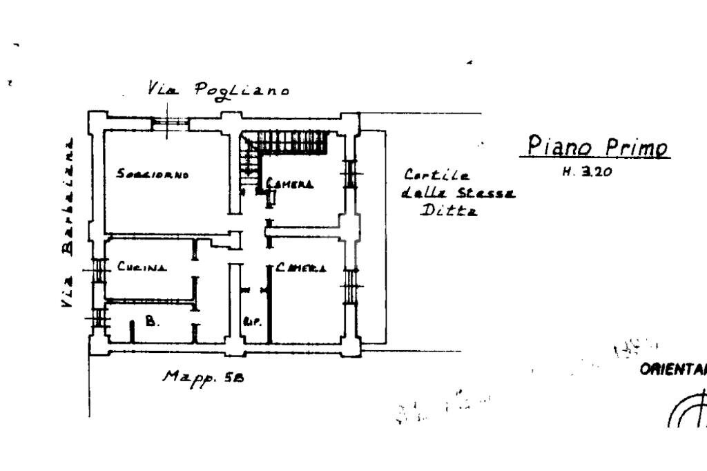 Trilocale Via Pogliano, frazione Grancia, Lainate - planimetria 1
