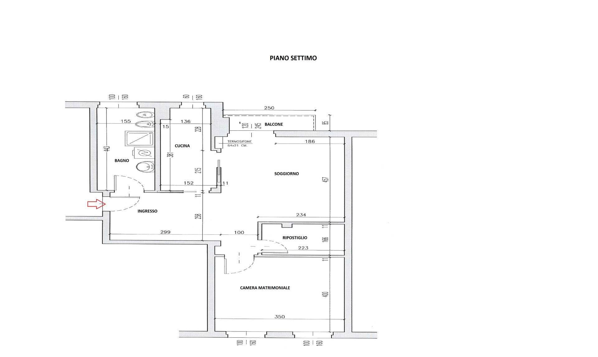 Foto 16 - Appartamento Viale Fulvio Testi
 
3, Milano - planimetria 1