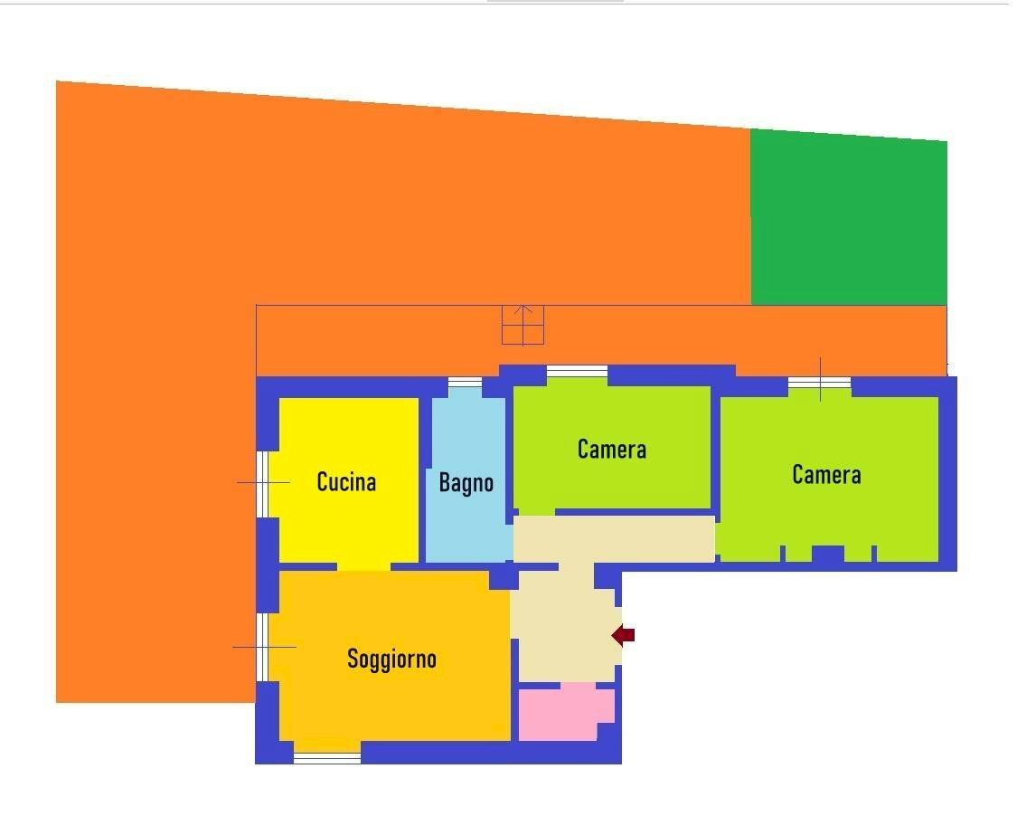 Foto 36 - Appartamento Via Giacomo E Filippo Porrata, Genova - planimetria 1