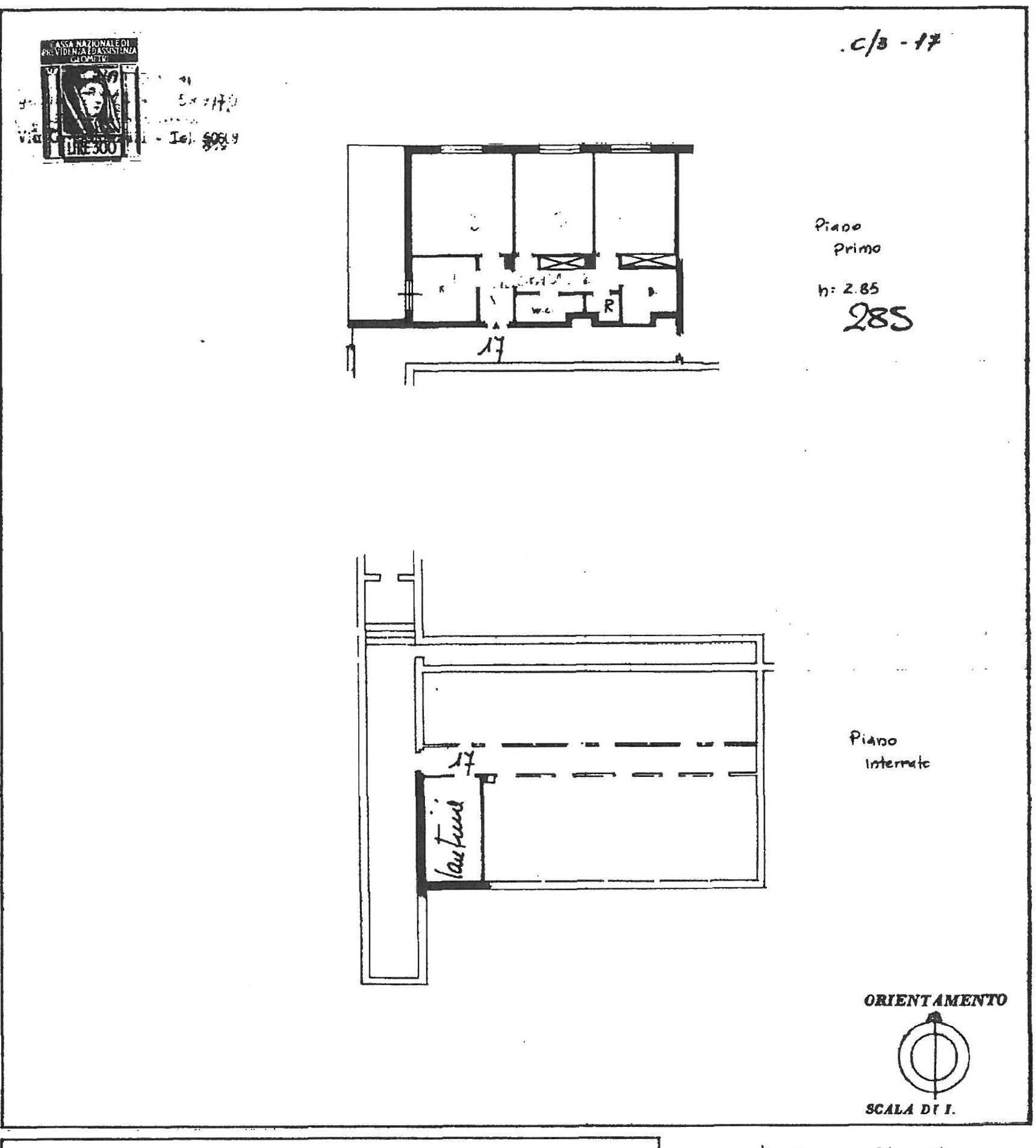 Foto 27 - Appartamento Castelletto Monferrato - planimetria 1