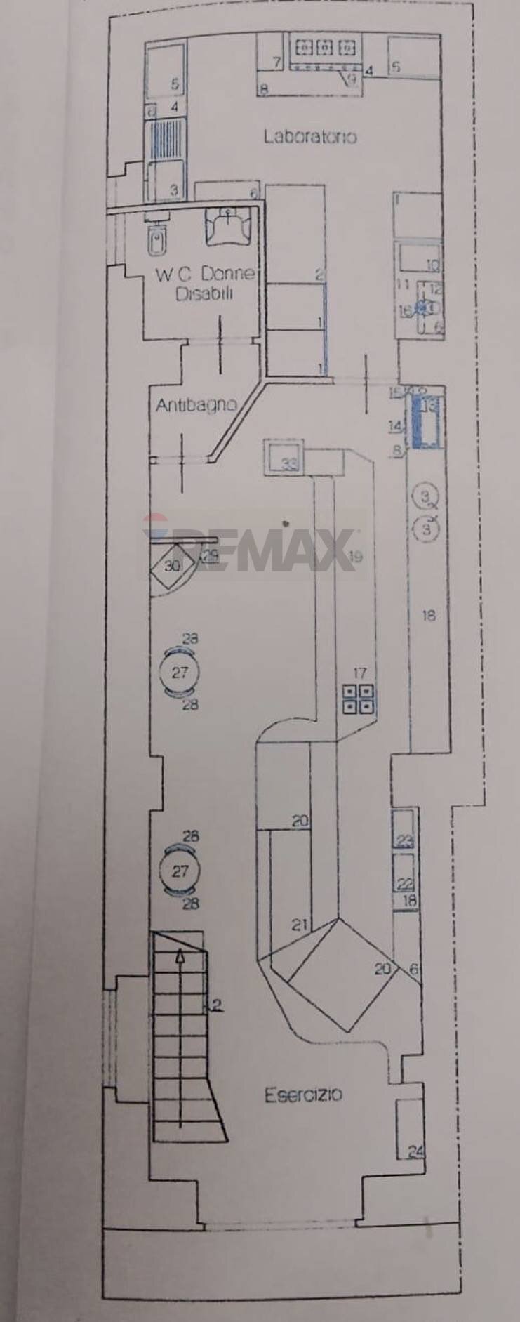 Pianta 2D - Cafeteria - Cold Bar Via Firenze
 
88, Catania - floor plans 1