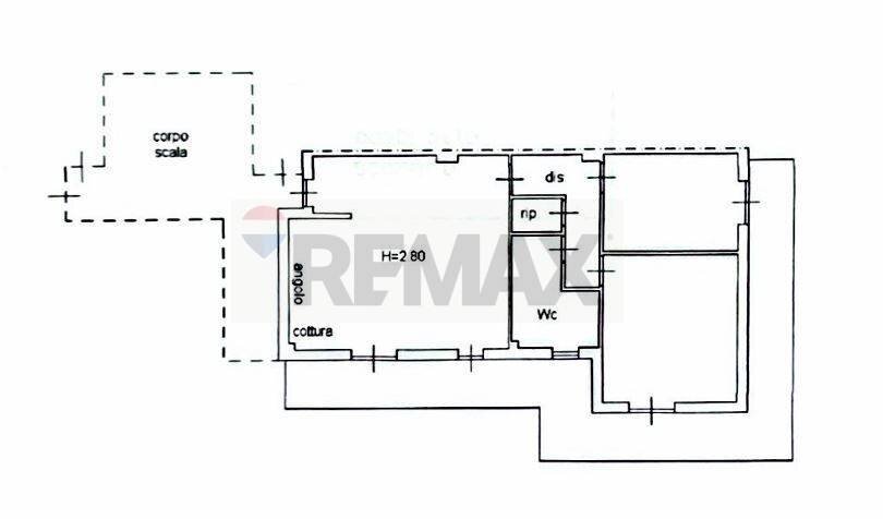 Pianta 2D - Trilocale Via Vitaliti
 
40, Catania - planimetria 1