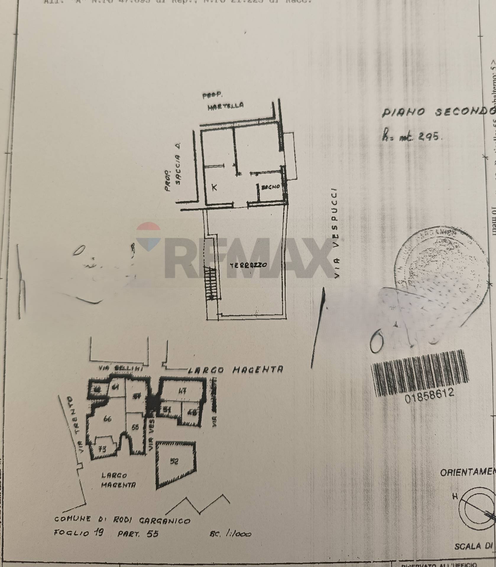 Pianta 2D - Casa indipendente Largo Magenta
 
2/B, Rodi Garganico - planimetria 1