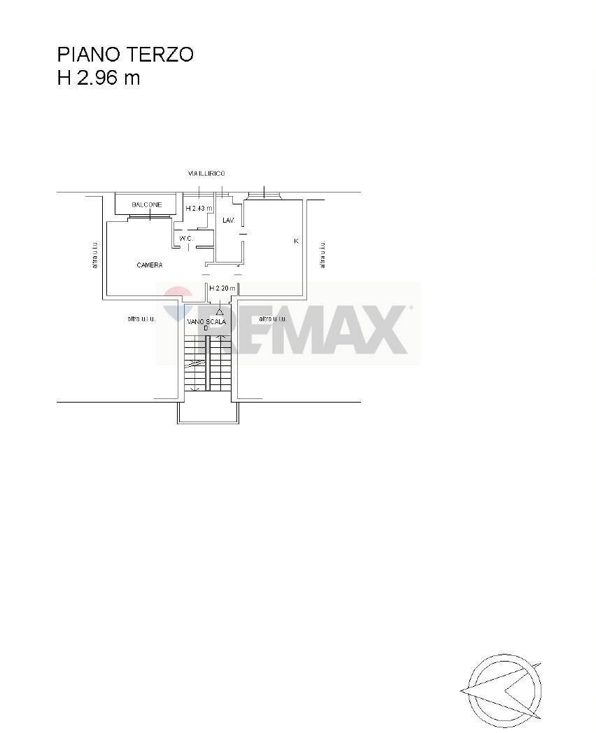 Pianta 2D - Bilocale Via Illirico
 
3, Milano - planimetria 1