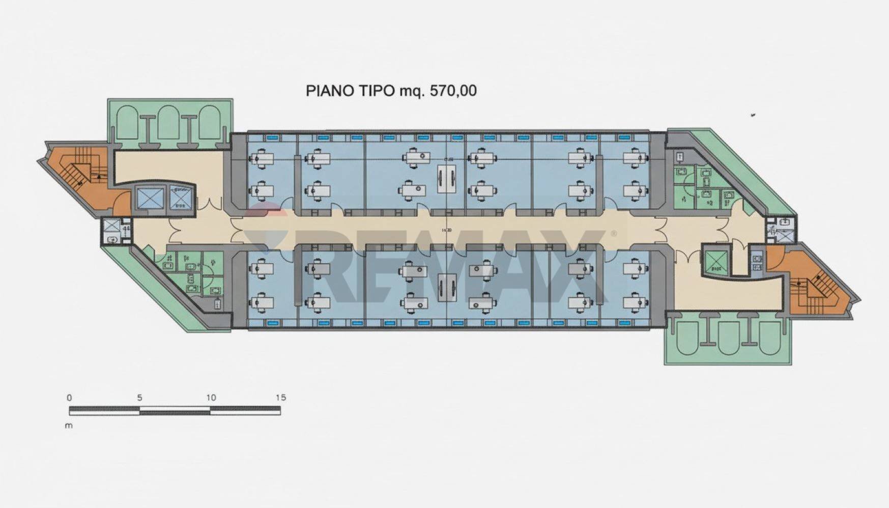 Pianta 2D - Ufficio CENTRO DIREZIONALE IS.G3
 
4, Napoli - planimetria 1